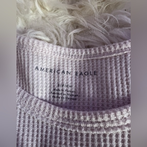 Light pink ribbed crop top - Picture 2 of 2